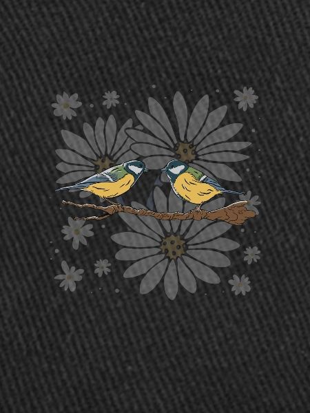 Birds Daisies