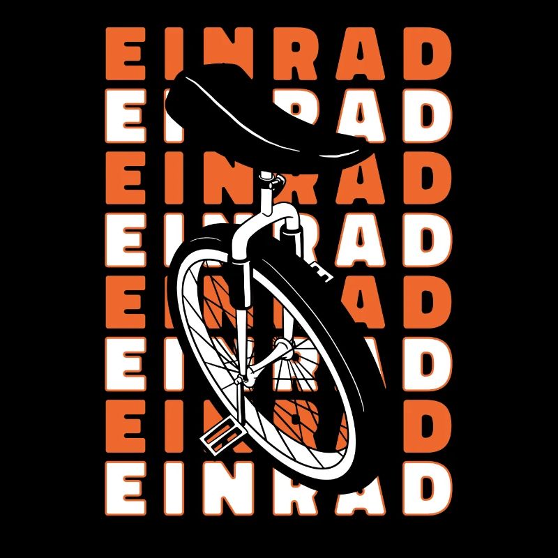 Einrad Einradfahrer Einradfahrrad Einrad