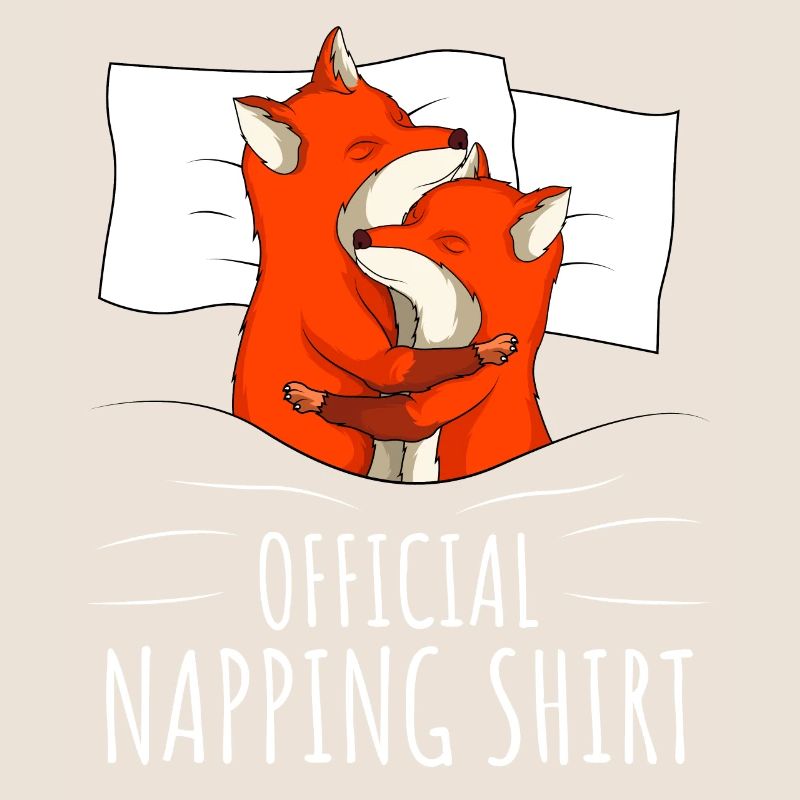 Fox Sleeping Shirt