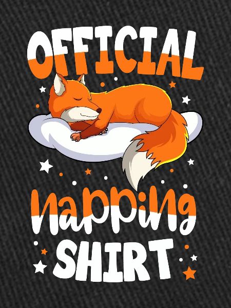Fox Sleeping Shirt