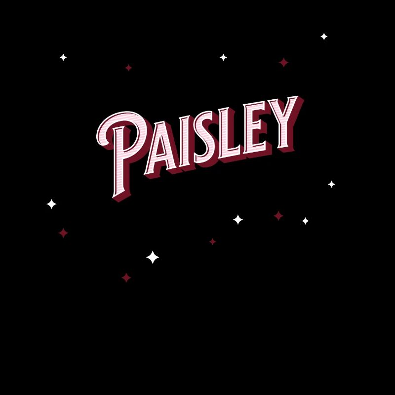 Paisley name personalized