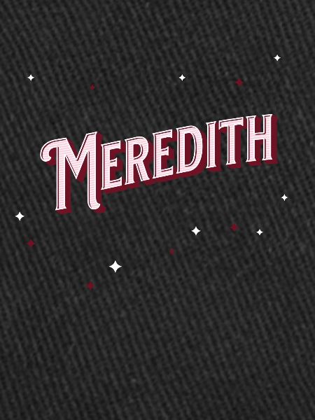 Meredith name personalized