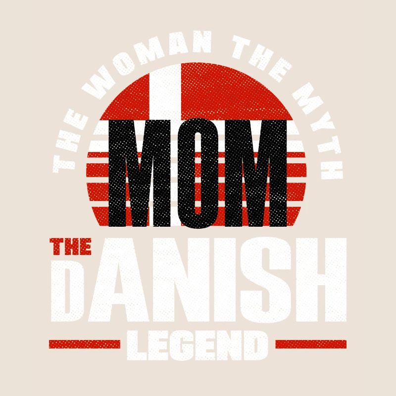 Danemark Drapeau Mère