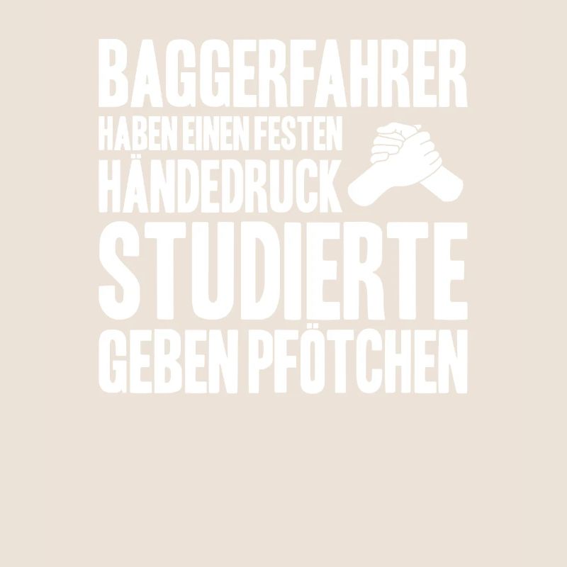 Baggerfahrer Baggerführer Heavy Equipment Operator