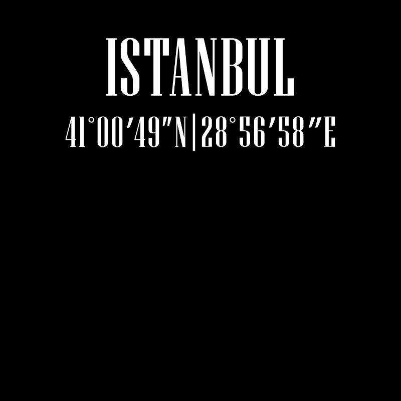 Coordonnées de la ville Istanbul