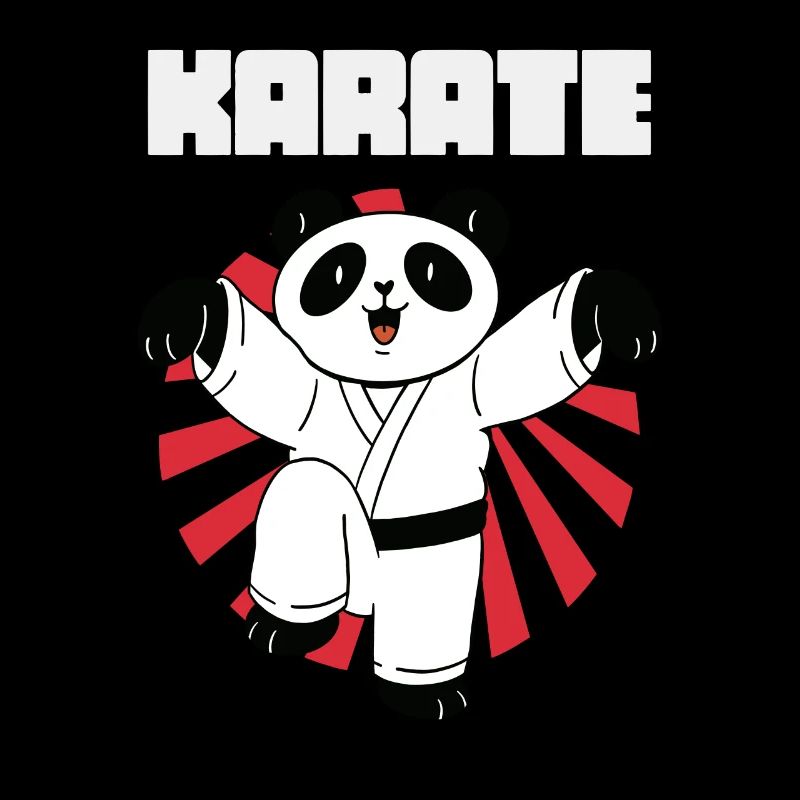 Karate Panda - Karate Japan Kämpfen