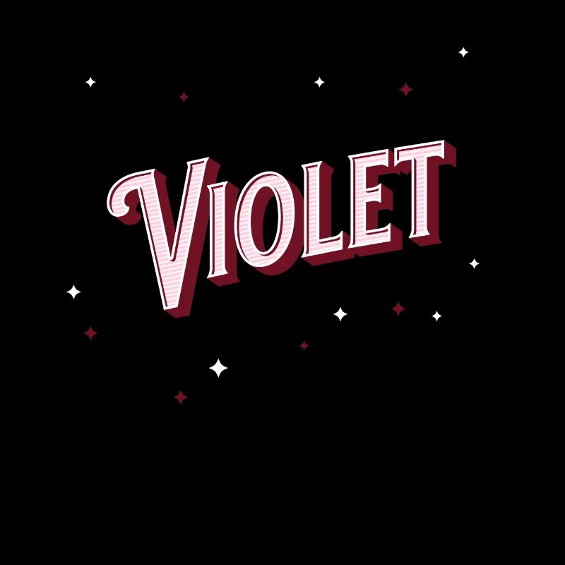 Violet name personalized