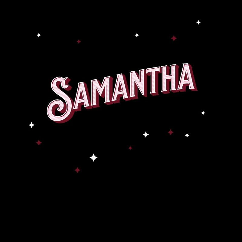 Samantha's name personalized