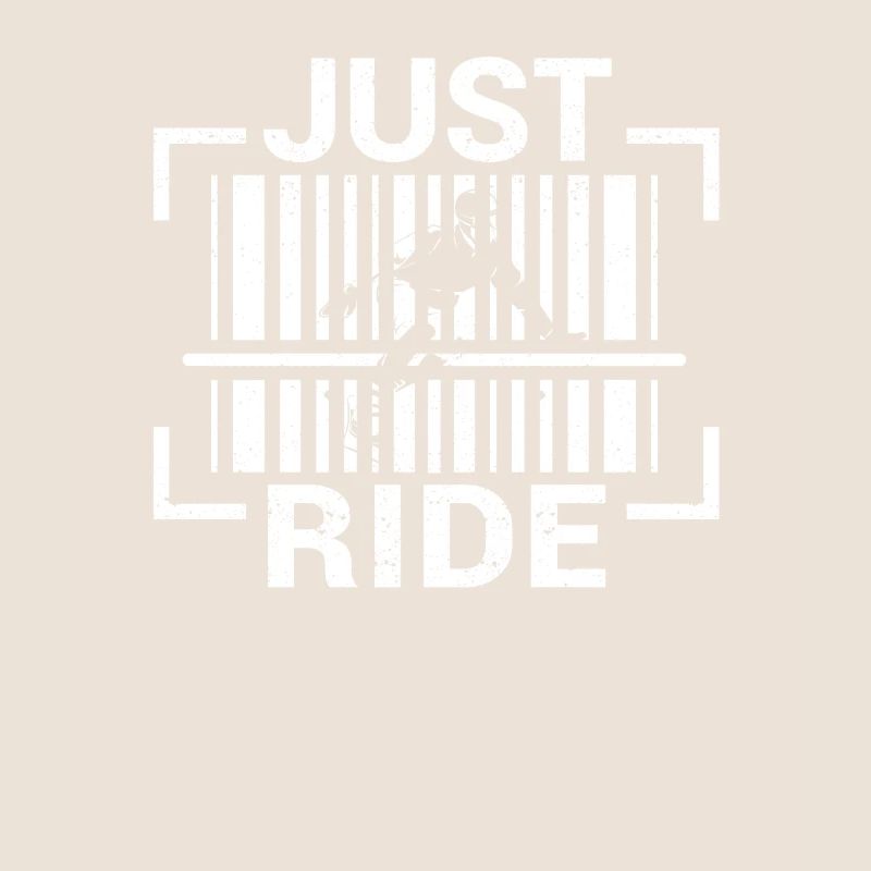 Barcode Just Ride Funny Snowboarding Lover