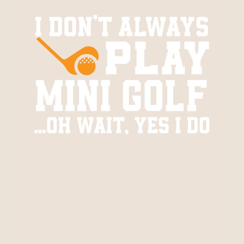 Amateurs de minigolf