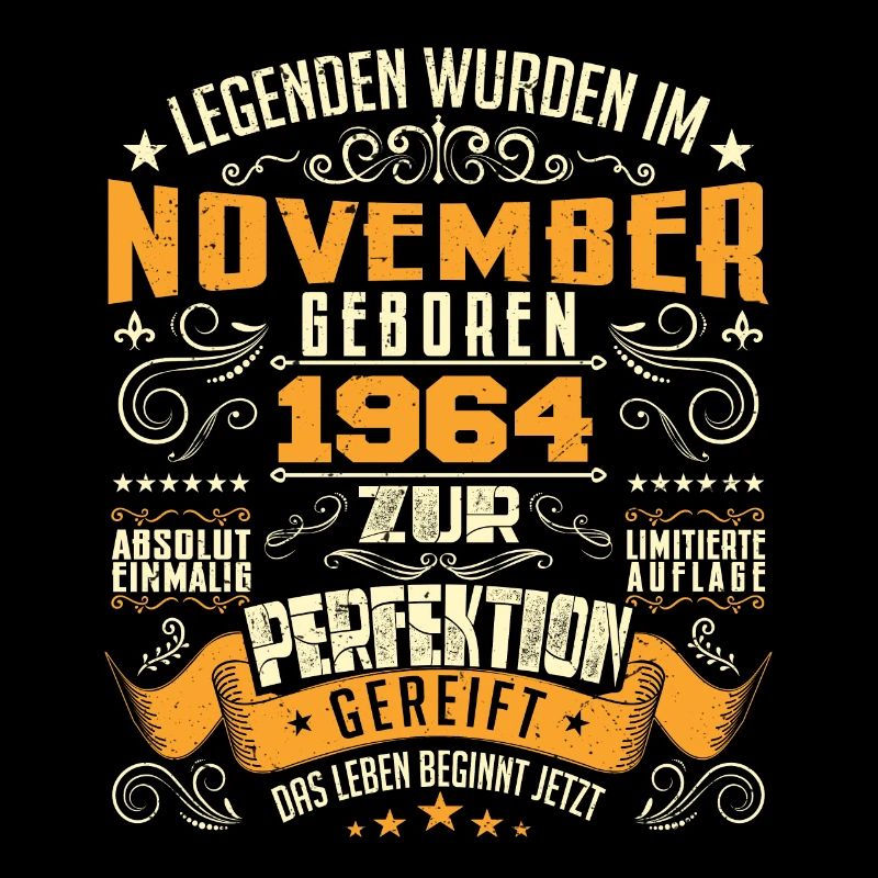 Im November 1964 geboren
