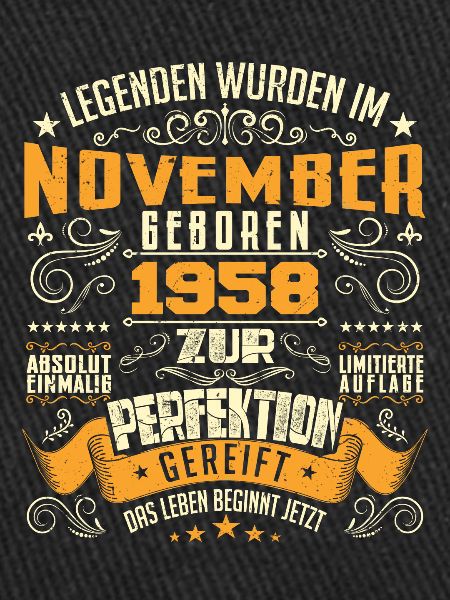 Im November 1958 geboren