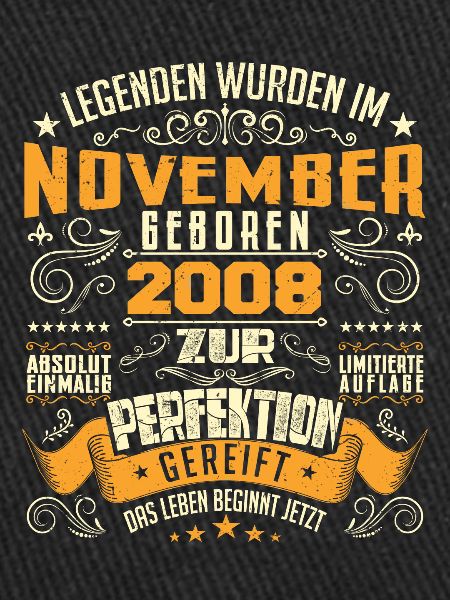 Im November 2008 geboren