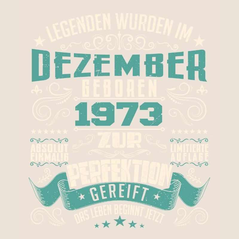 Legenden werden geboren im Dezember 1973
