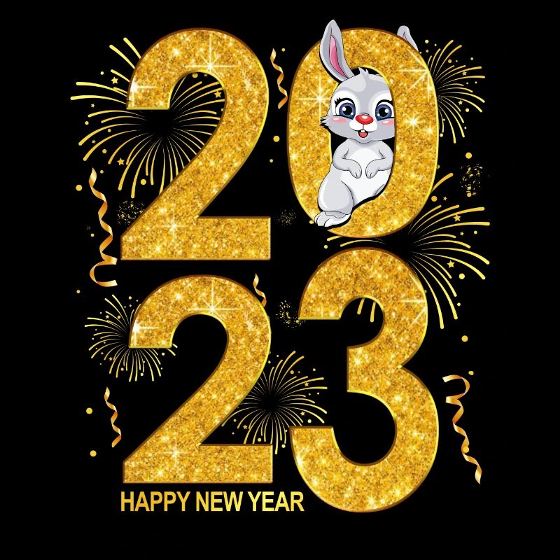 2023 Année du Lapin - 2023 Countdown Party Fir