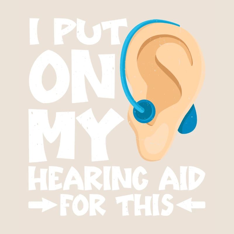 Je mets mon aide auditive pour ça