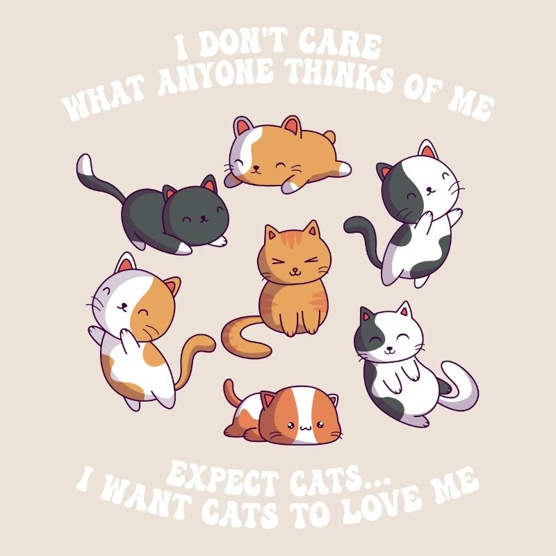 Lustiger Katzen Spruch Katzen Mama Katze Kätzchen