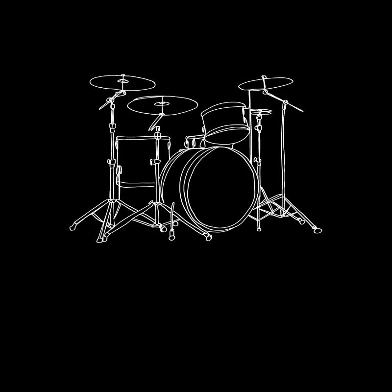Drums Online Art - Drums Rock Drummer