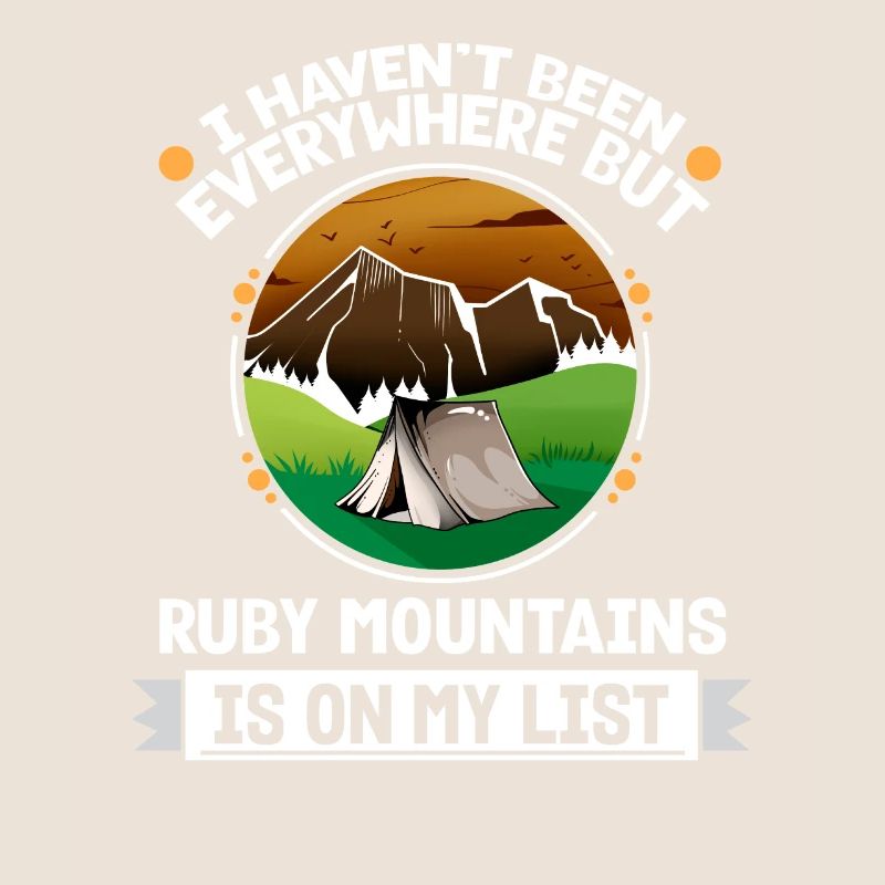 Ruby Mountains est sur ma liste Randonner Camping Hiker