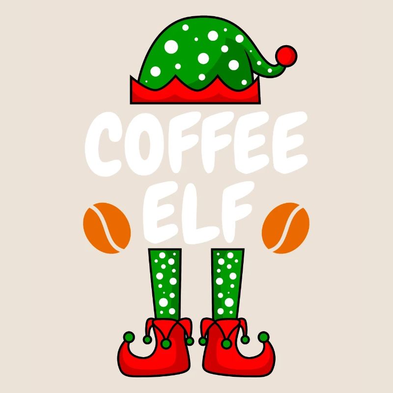 Kaffee Elfe Kaffeetrinker