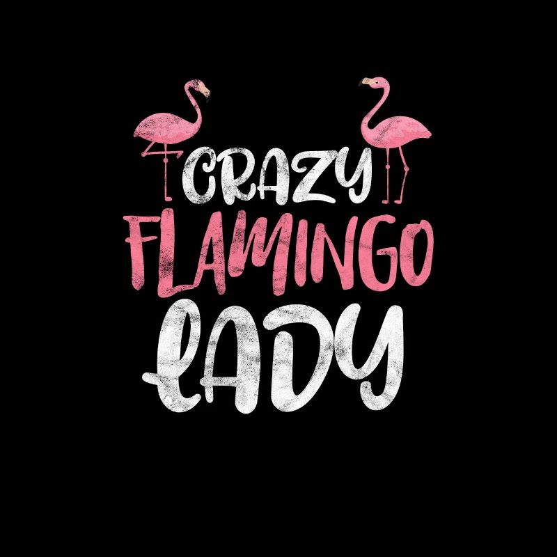Dame flamant rose