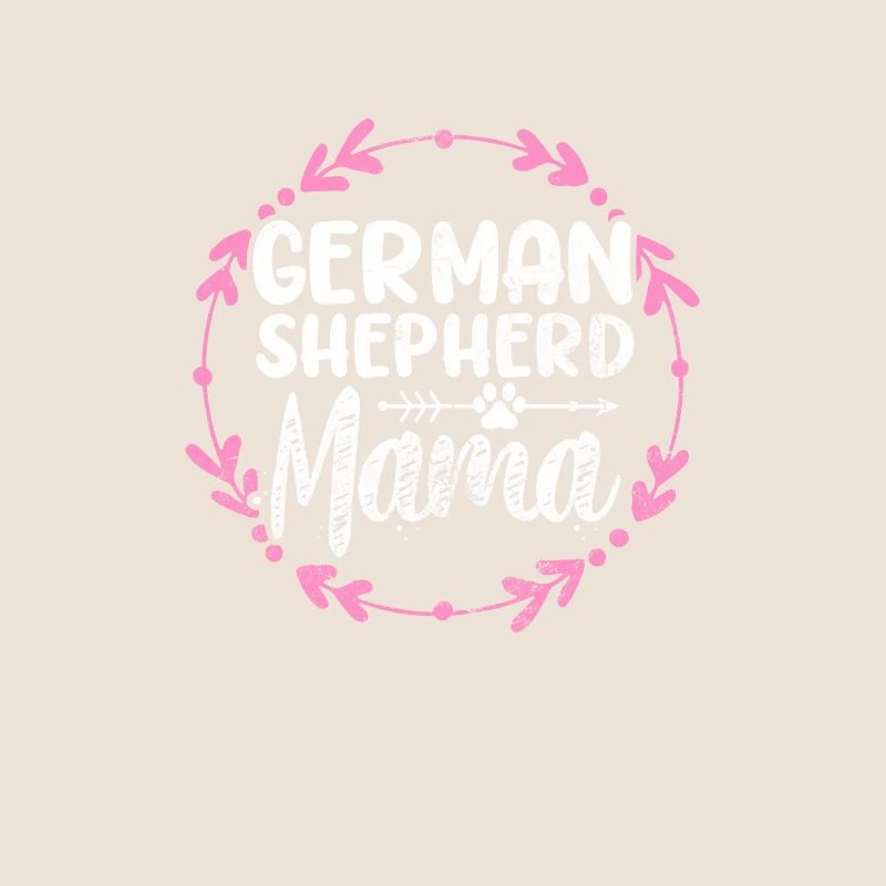Deutscher Schäferhund Mutter Hund Hunde Geschenk