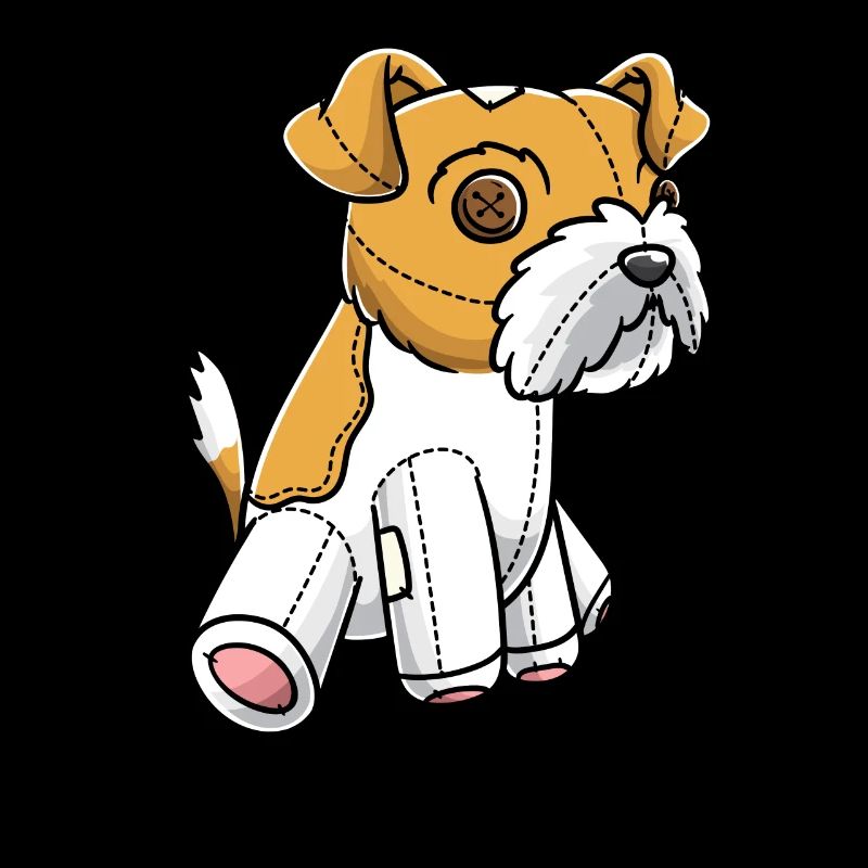Kromfohrländer Dog Cuddly Toy