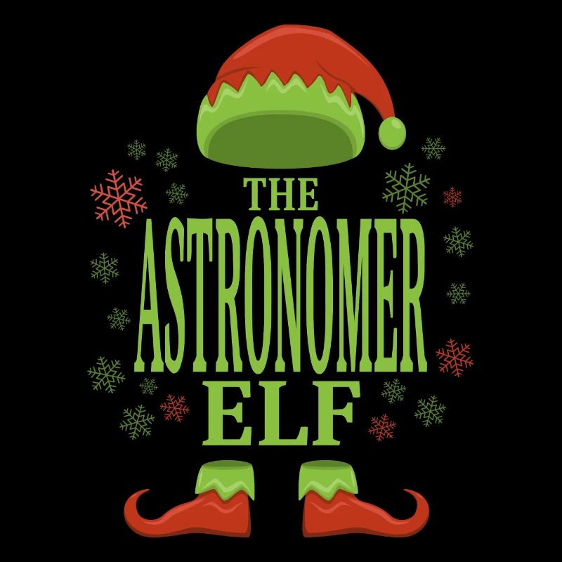 Elfe de Noël astronome