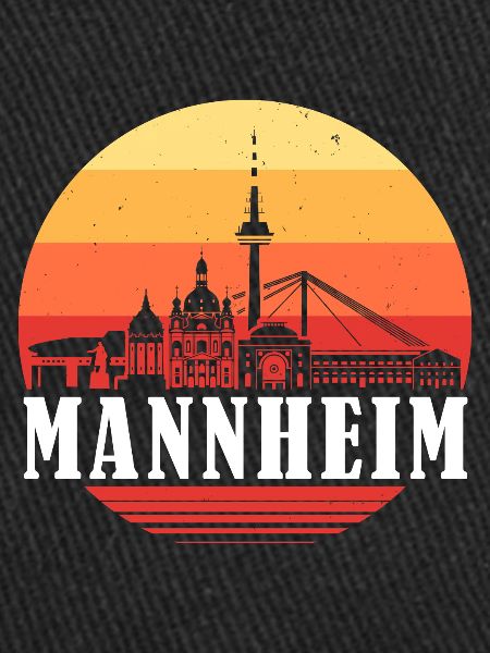 Mannheim Retro Skyline
