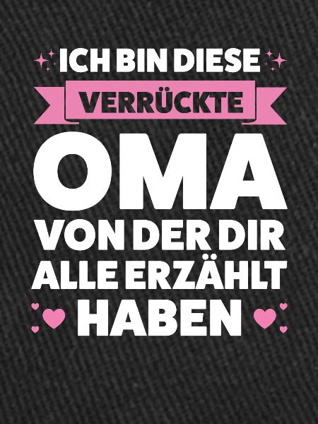Oma Großmutter Enkelkinder Geschenk