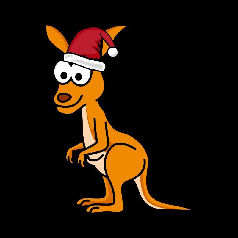 Kangaroo Comic Weihnachten