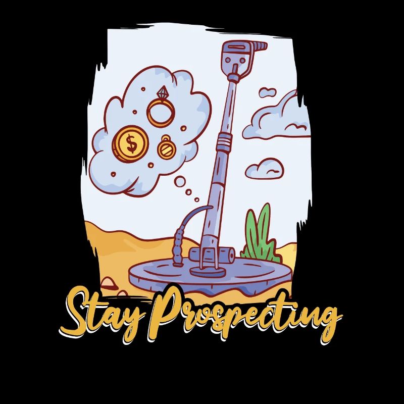 Prospectors Digging Treasure