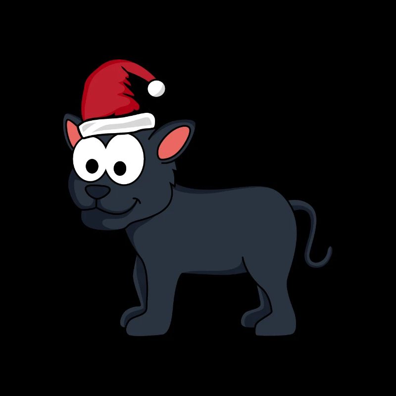 Panther Comic Christmas