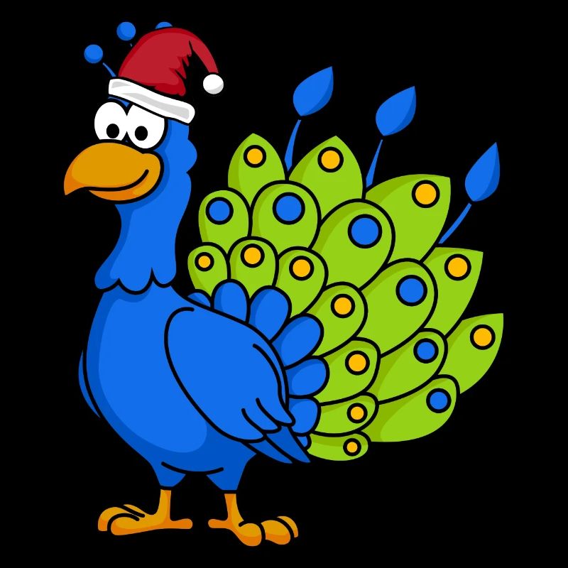 Peacock Comic Christmas