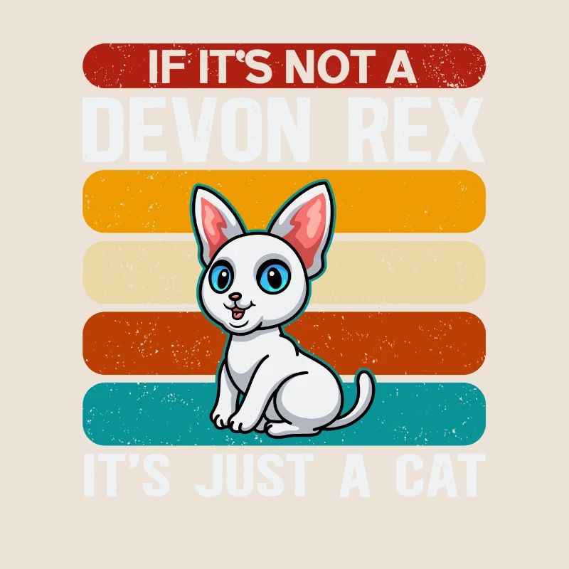 Devon Rex Katzen Katzenbesitzer Katze Geschenk
