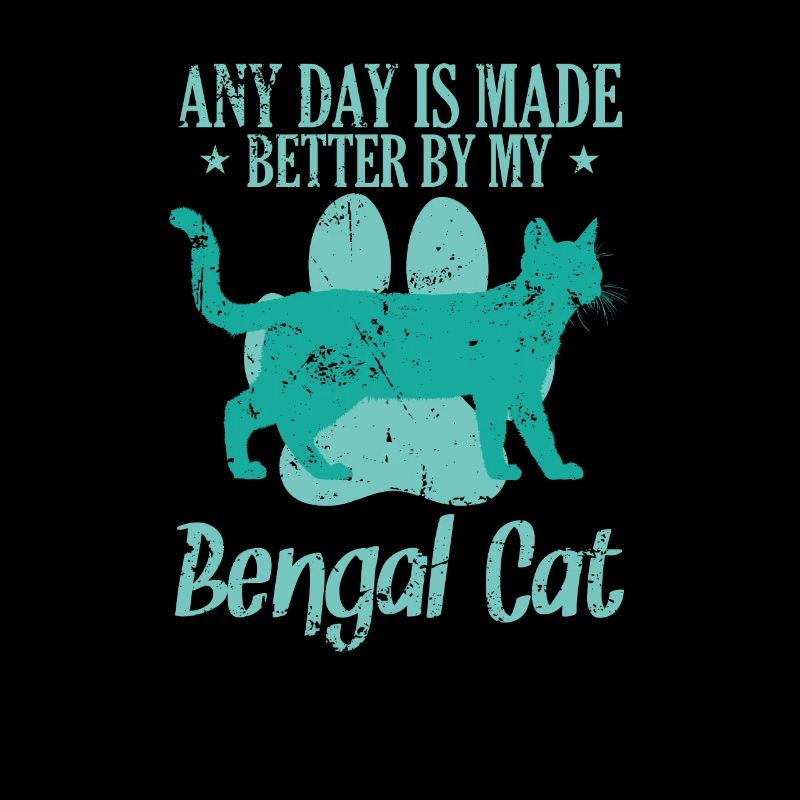 N’importe quel jour est amélioré par mon chat Bengal
