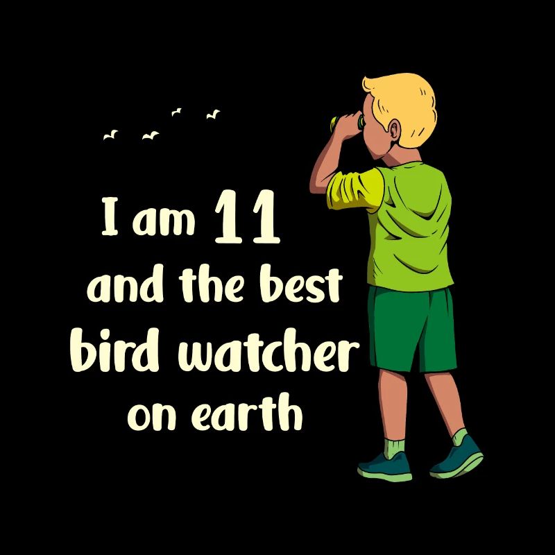 J’ai 11 ans - Boy Birdwatching