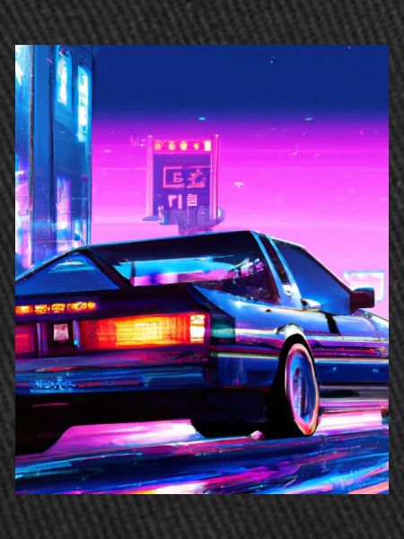 Vaporwave Esthétique Synthwave City