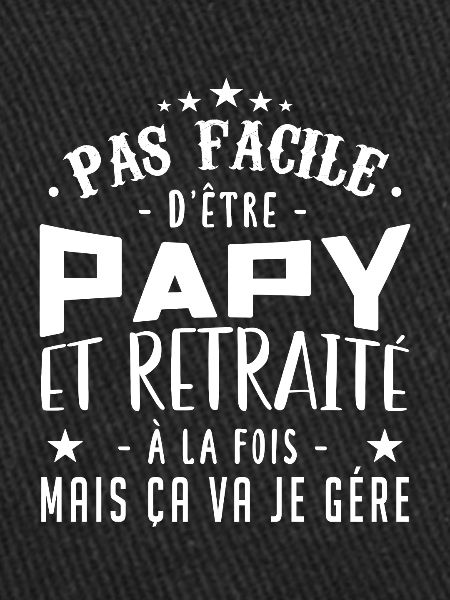 Papy retraite, cadeau papy
