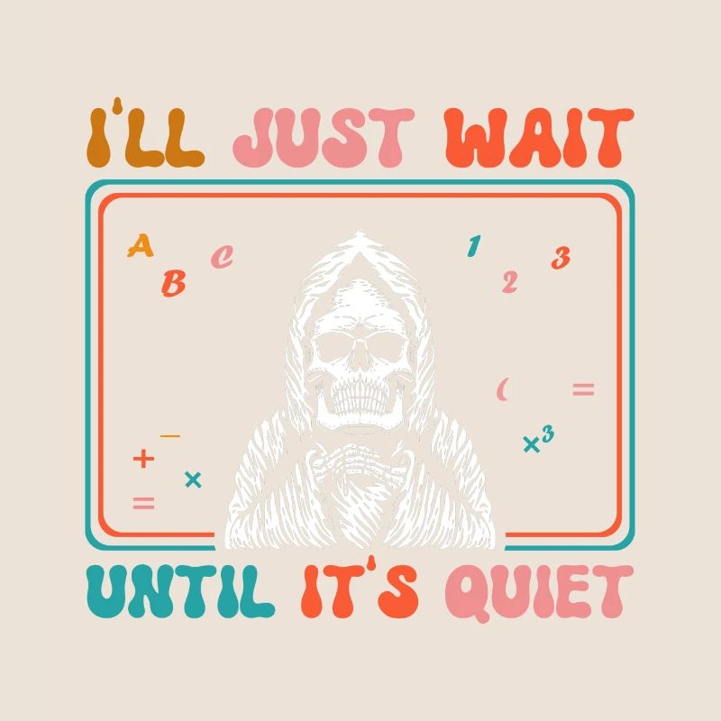 J’attends juste que ce soit tranquille Halloween