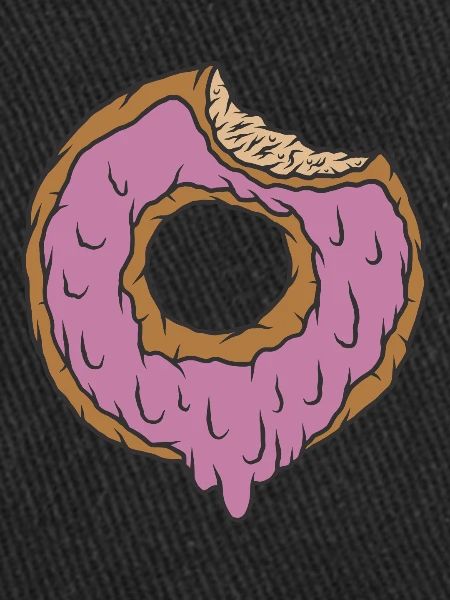 Donut bitten