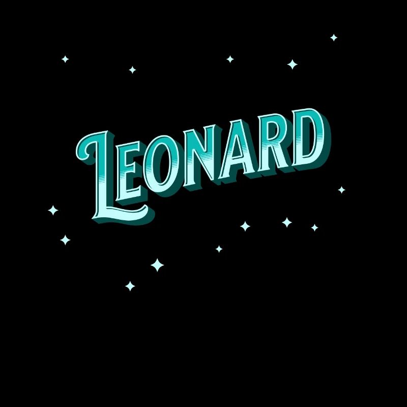 Leonard name personalized