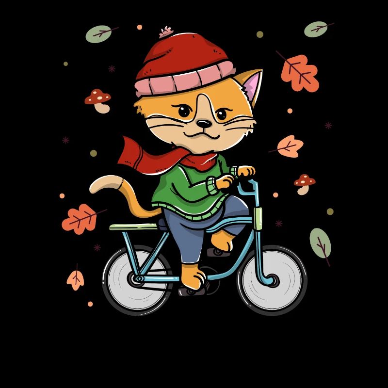 Cyclisme Automne Cyclisme Cat Rider
