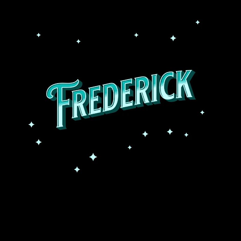 Frederick name personalized