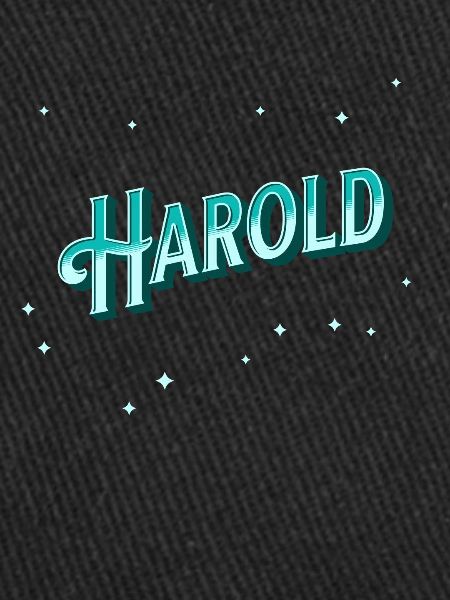 Harold name personalized