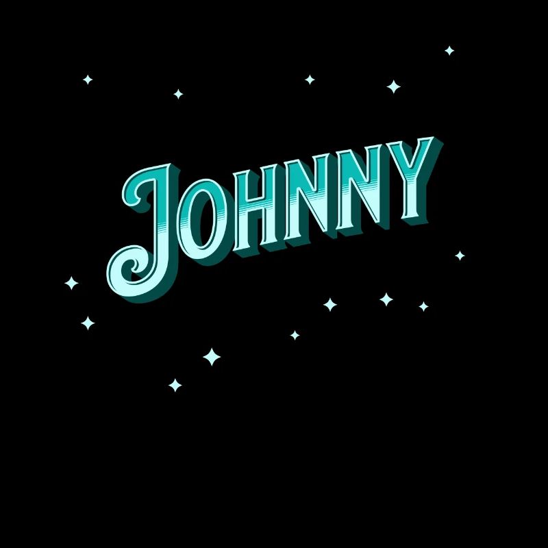 Johnny's name personalized