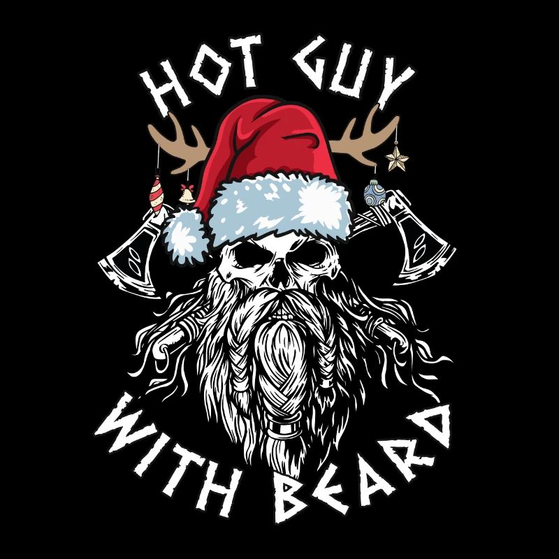 Geilertypmitbart Weihnachten Bartträger Wikinger