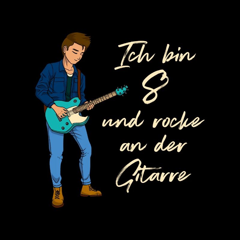 Ich bin 8 - Jungen Gitarrist