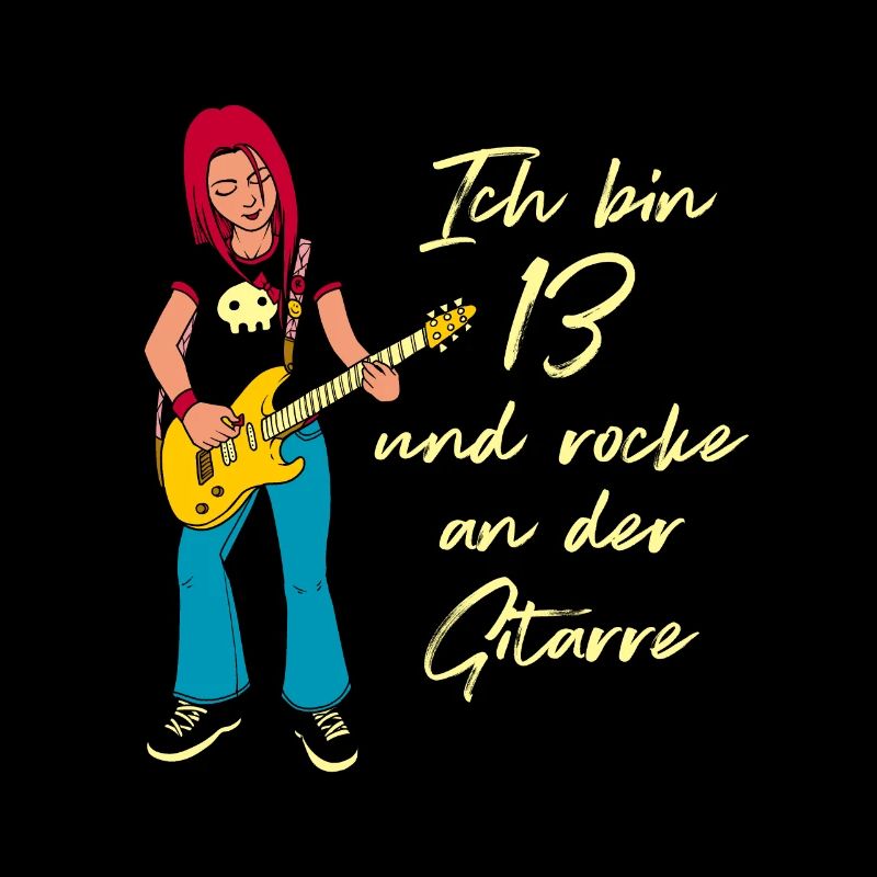 Ich bin 13 - Mädchen Gitarrist