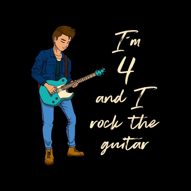 I’m 4 - Jeune guitariste